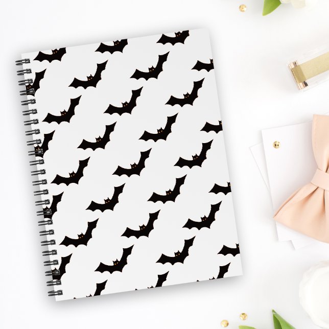 Agenda Halloween, Padrão De Morcegos, Truque Ou Tratament (Criador carregado)