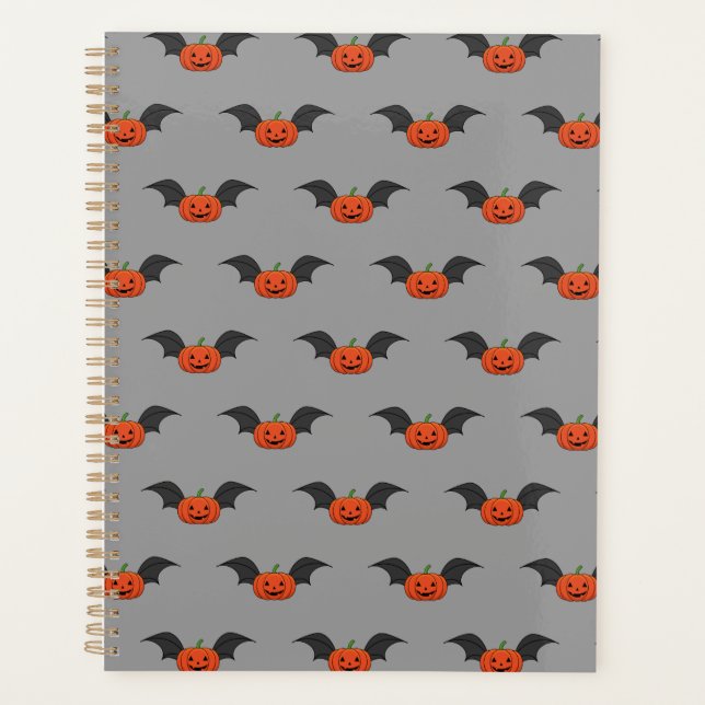 Agenda Halloween Pumpkin Bat (Frente)