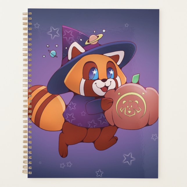 Agenda Halloween Space Panda (Frente)