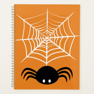 Agenda Halloween Spider Web