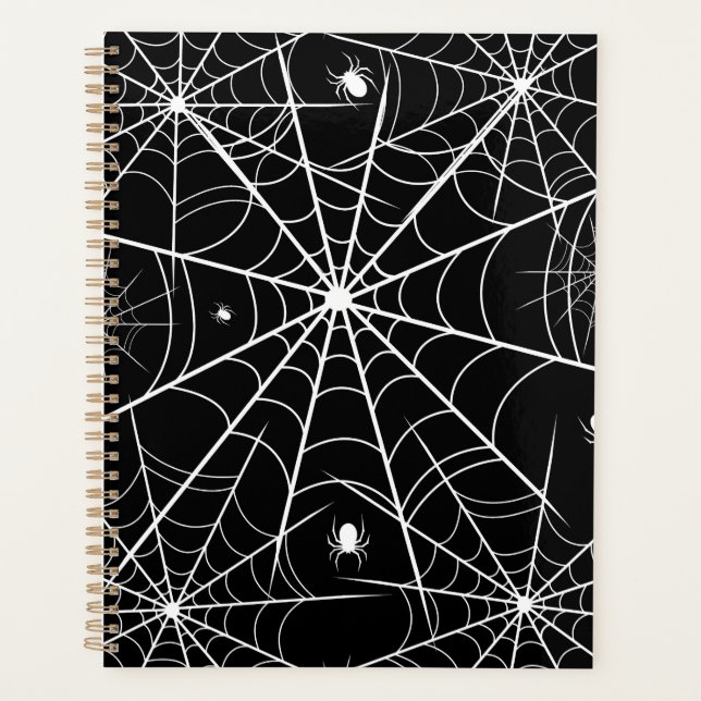 Agenda Halloween Spider Web (Frente)