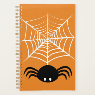 Agenda Halloween Spider Web