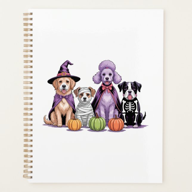 Agenda Halloween Squad Dog (Frente)