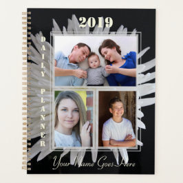 Agenda HAMbWG - Flor Branco Dahlia