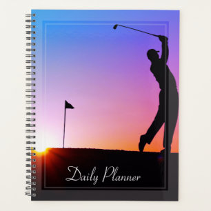 Agenda HAMbWG - Fotografia Diária Planner - Golfer no Su
