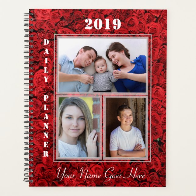 Agenda HAMbWG - Rosa vermelha (Frente)