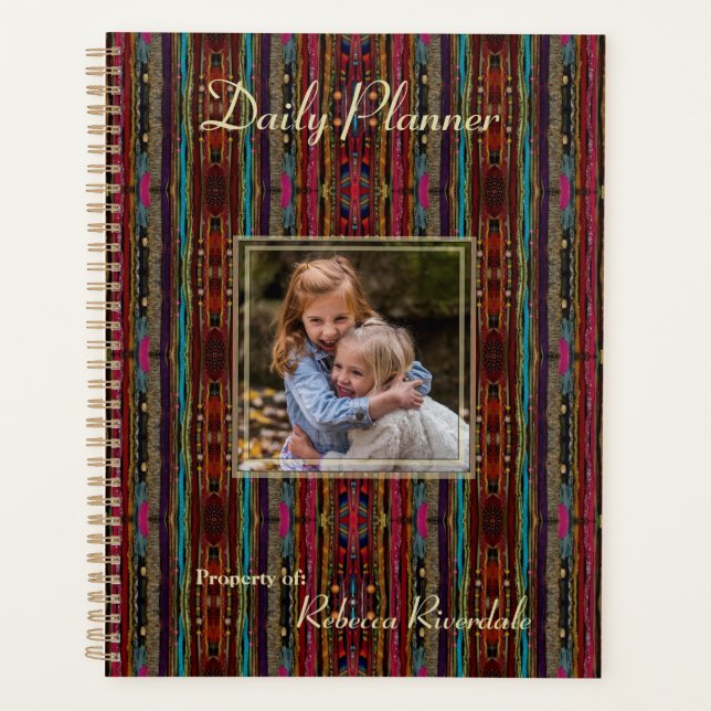 Agenda HAMbyWG - Photo Daily Planner - Vida Boêmia (Frente)