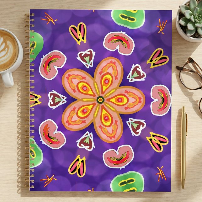 Agenda Hand drawn modern floral chic Planner (Criador carregado)