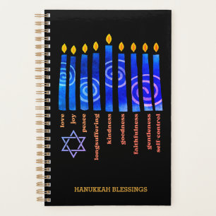 Agenda HANUKKAH abençoa a Fruta do Espírito Cristão