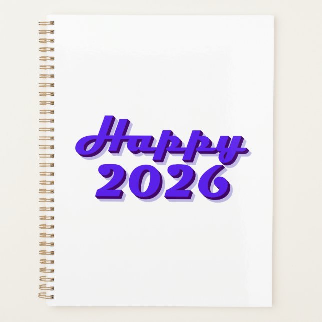 Agenda Happy 2026 (Frente)