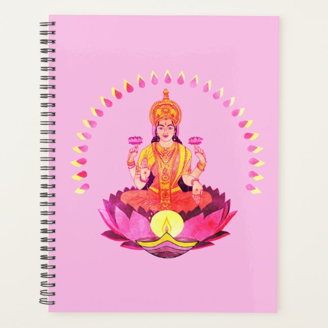 Agenda Happy Diwali - Deepalavi Lakshmi Goddese 1 (Frente)