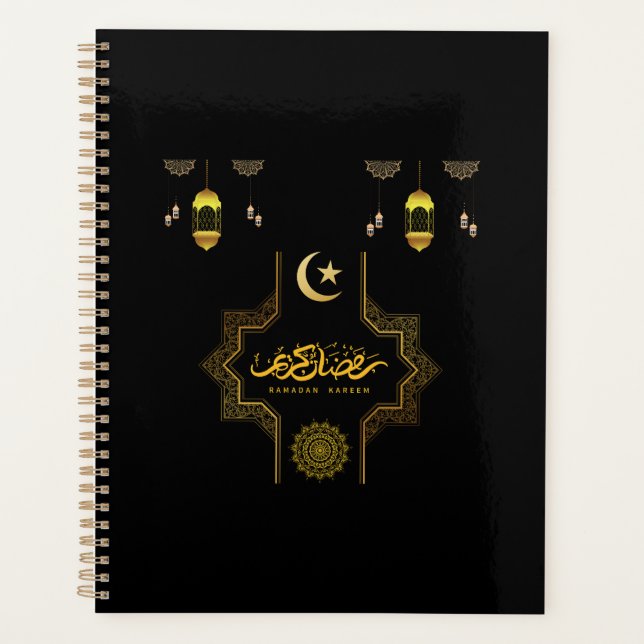 Agenda Happy Ramadan Kareem -Eid Mubarak Wishes  Holiday  (Frente)