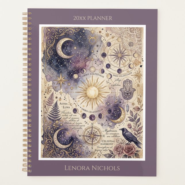 Agenda Harmonia Celestial (Frente)