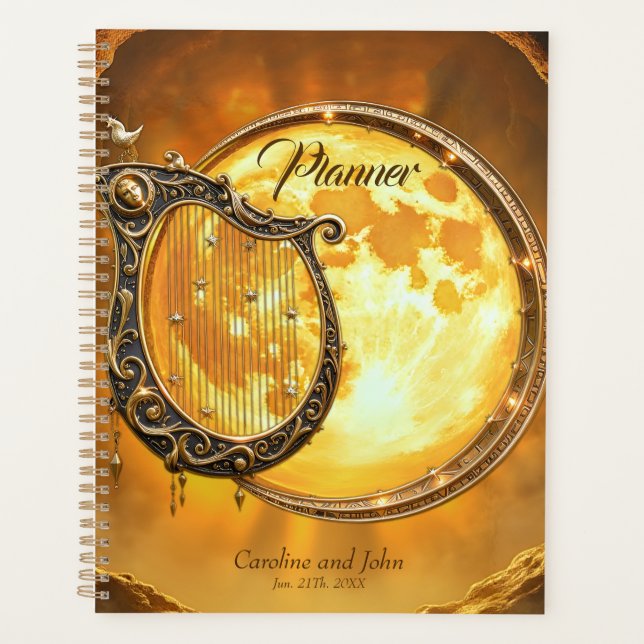 Agenda Harpa Celestial do Dourado (Frente)