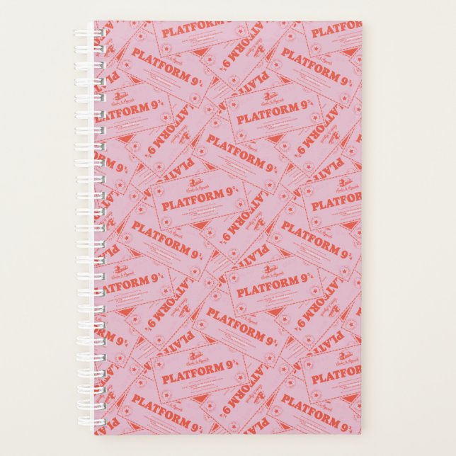 Agenda HARRY POTTER™ | Bilhetes de comboio Platforn 9 3/4 (Frente)