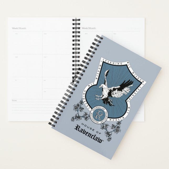 Agenda HARRY POTTER™ | Desenho Delicado RAVENCLAW™ Crest (Exibição)