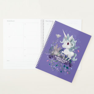 Agenda Harry Potter Floresta Proibida Unicórnio Gráfico