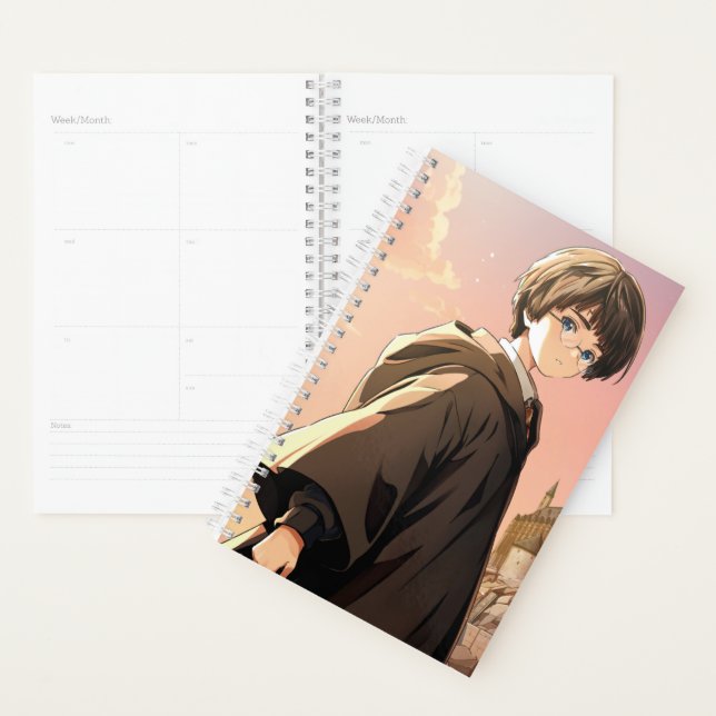 Agenda HARRY POTTER™ Hermione & Ron HOGWARTS™ Cena Anime (Exibição)