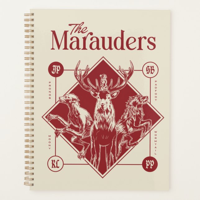 Agenda HARRY POTTER™ O Gráfico Animagus dos Malfeitores (Frente)