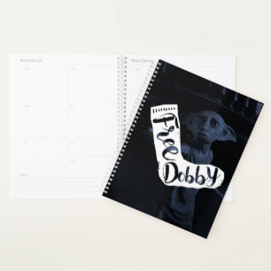 Agenda Harry Potter Tipografia Sock "Free Dobby"
