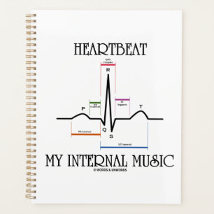 Agenda Heartbeat My Internal Music Eletrocardiograma EKG