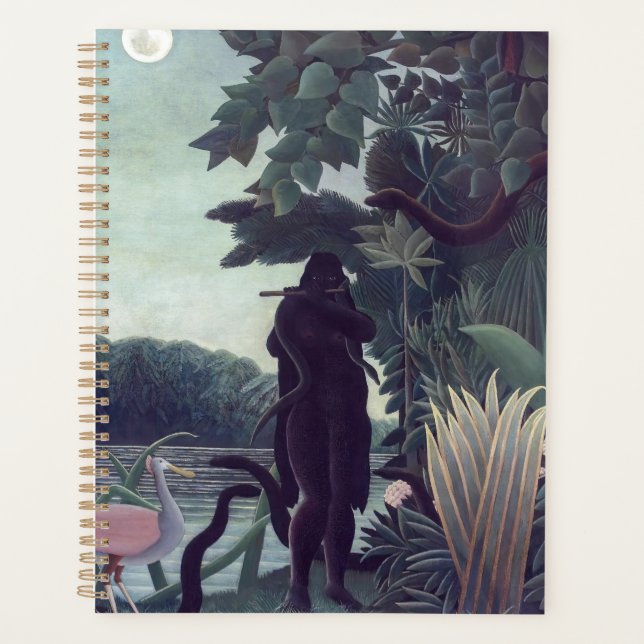 Agenda Henri Rousseau - A Cobra Charmer (Frente)