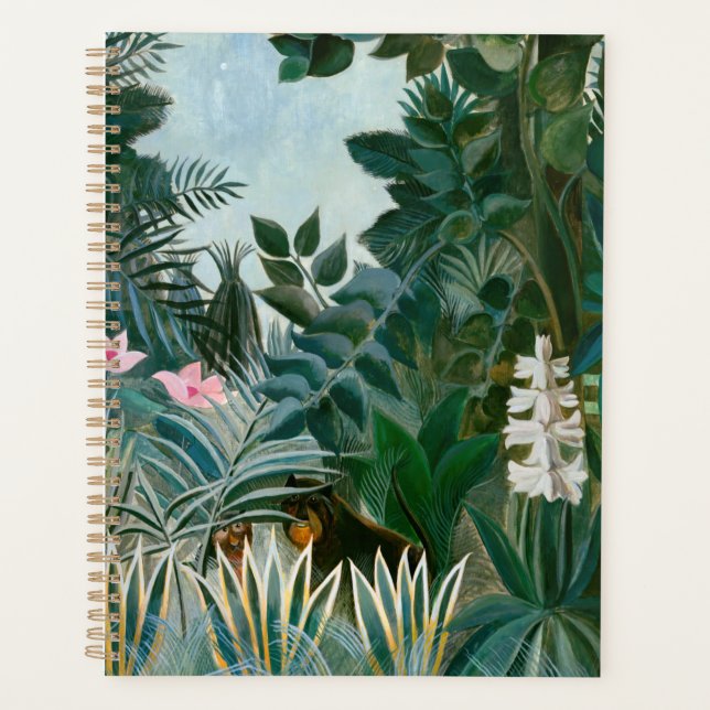 Agenda Henri Rousseau - A Selva Equatorial (Frente)