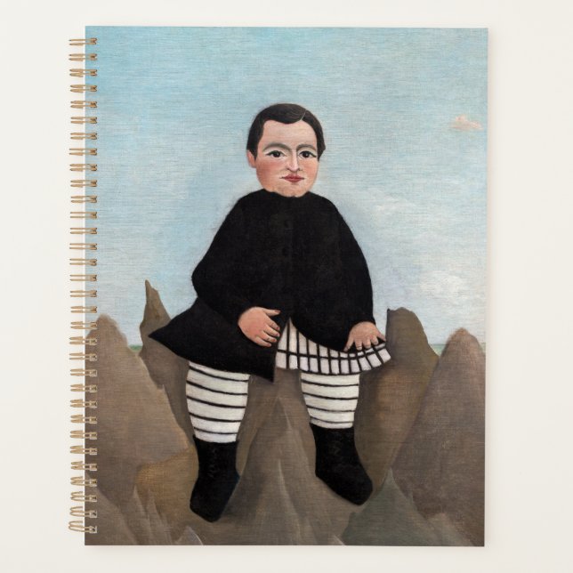 Agenda Henri Rousseau - Menino nas Rochas (Frente)