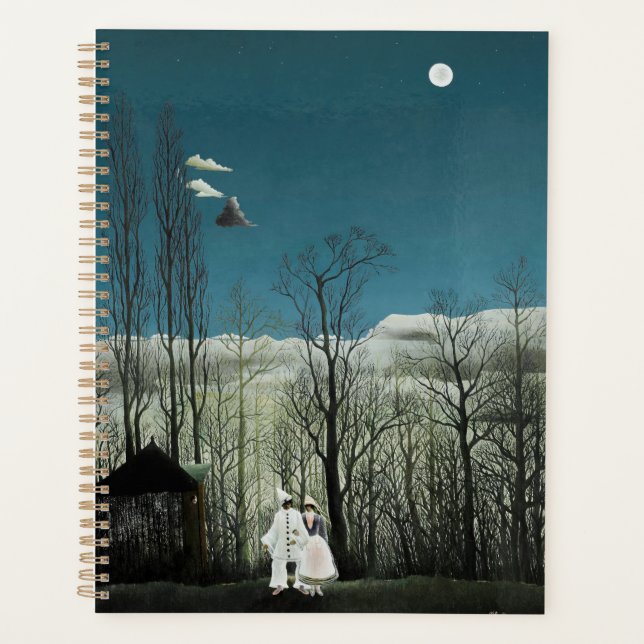 Agenda Henri Rousseau - Noite do Carnaval (Frente)