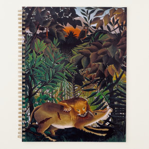Agenda Henri Rousseau - O Leão Fome