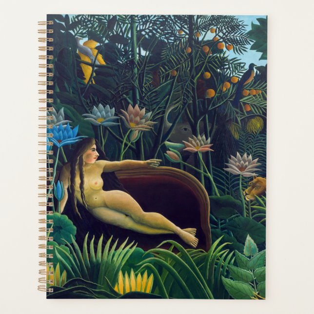 Agenda Henri Rousseau - O Sonho / Le Reve (Frente)
