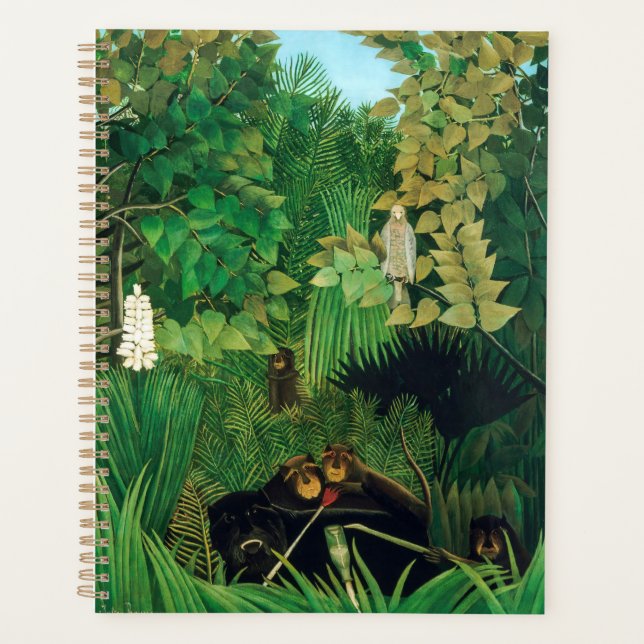 Agenda Henri Rousseau - Os Alegres Bufões (Frente)