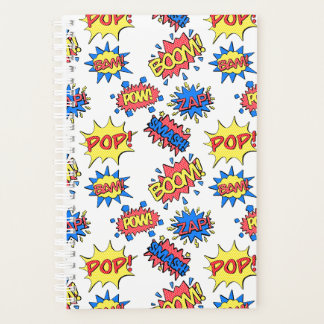 Agenda Heroes Planner da revista em quadrinhos