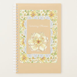 Agenda Hibiscus & lace AMARELO