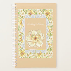 Agenda Hibiscus & lace AMARELO
