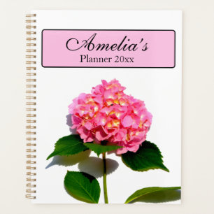 Agenda Hídranga cor-de-rosa Elegante