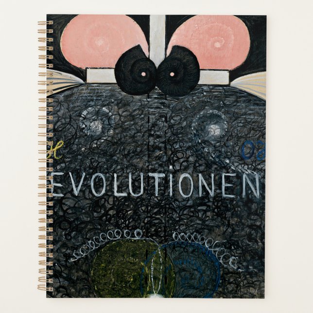 Agenda Hilma af Klint - A Evolução, 7 (Frente)