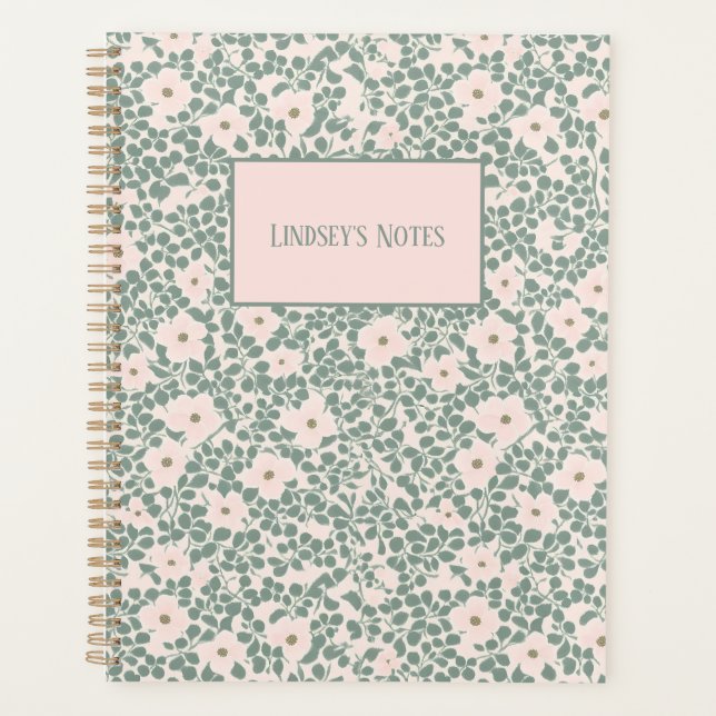 Agenda Hippie Boho Floral (Frente)
