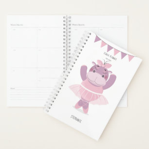 Agenda Hippo Ballerina