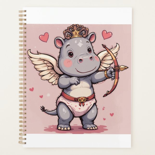Agenda Hippo love cupid (Frente)