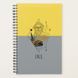 Agenda Hipster Deus Olímpico Colorblock Monograma