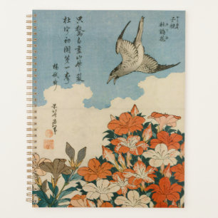 Agenda Hokusai - Um Cuckoo e Azaleas Belas Artes