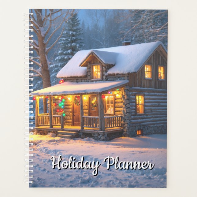 Agenda Holiday Christmas Planner (Frente)
