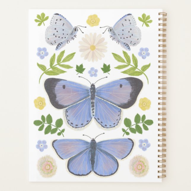 Agenda Holly Blue Butterfly (Verso)