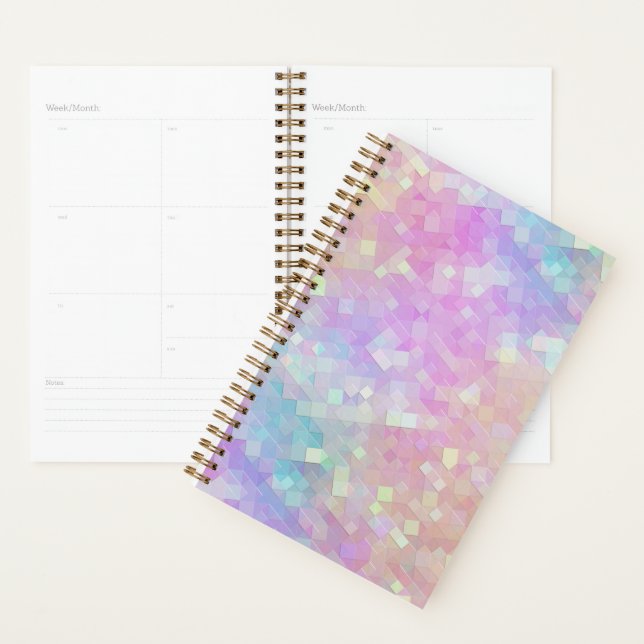 Agenda holo sparkle mosaic : (Exibição)