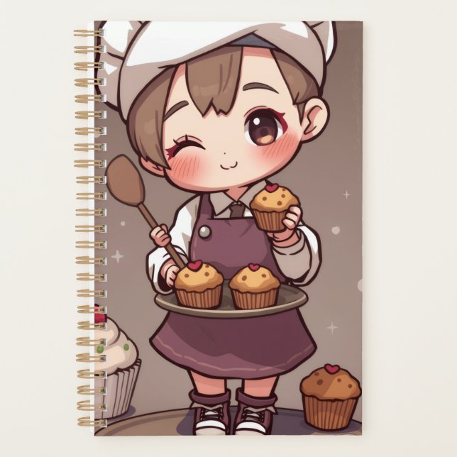 Agenda homem de muffin  (Frente)