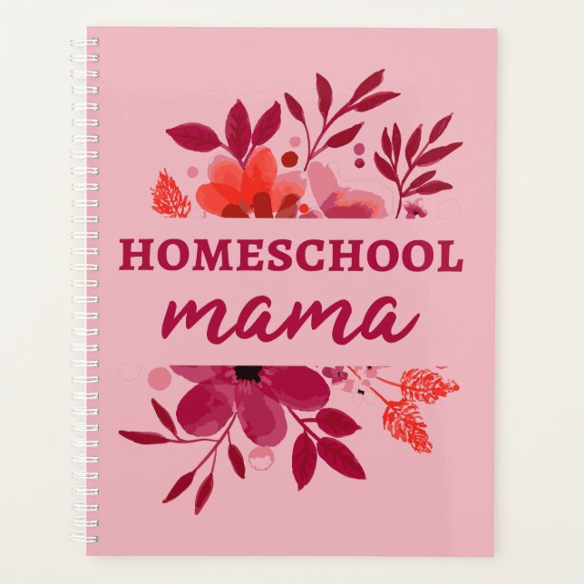 Agenda Homeschool Mama I (Frente)