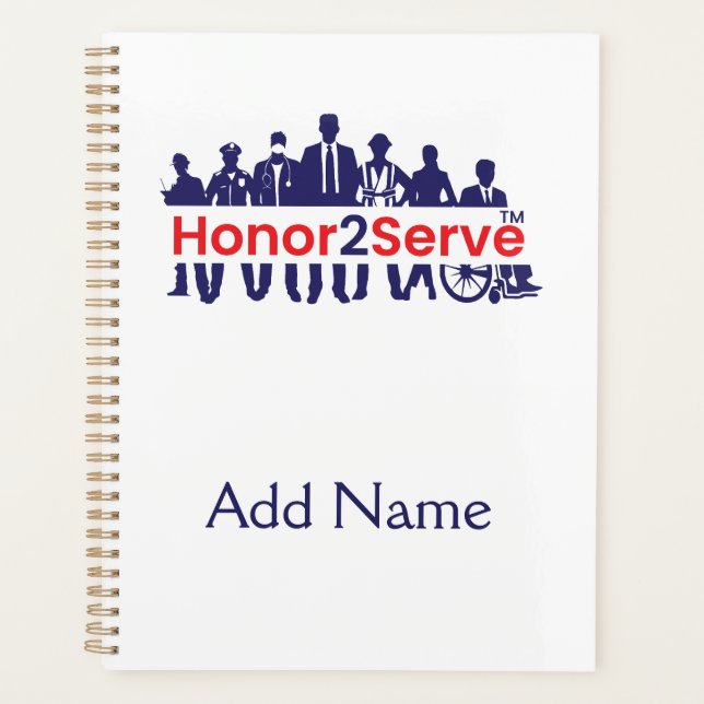 Agenda Honor2Serve (Frente)