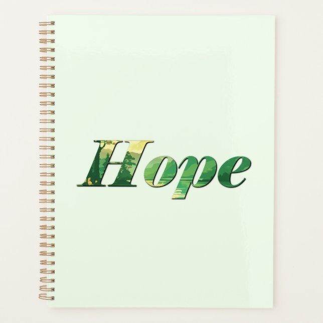 Agenda Hope. (Frente)