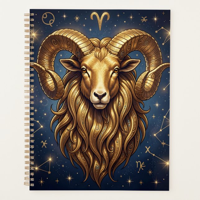 Agenda Horoscope Sign Aries | Astrology Traits & Dates (Frente)